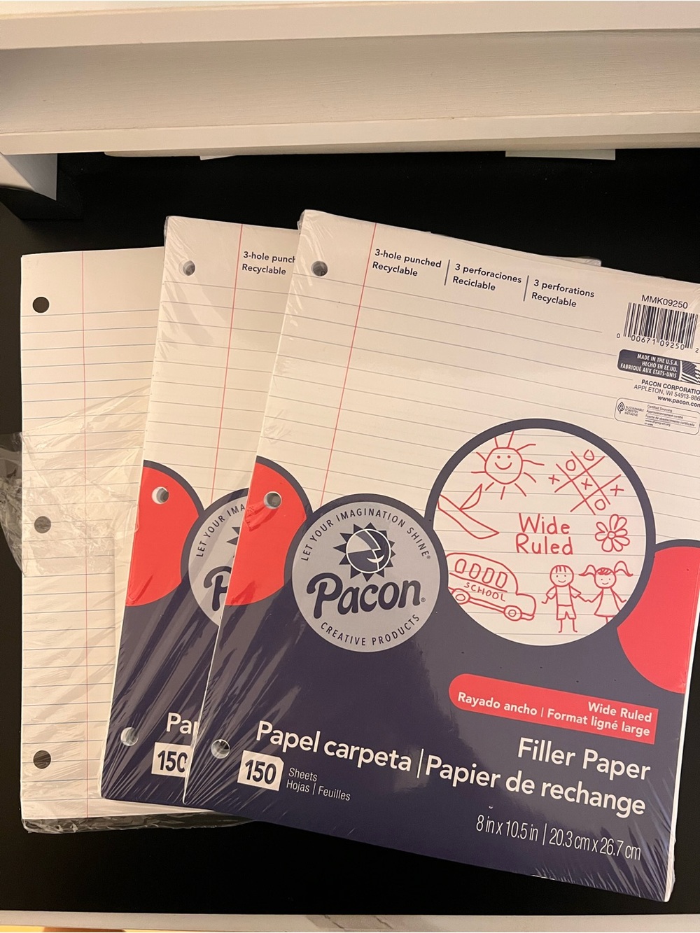 Wide Ruled Paper